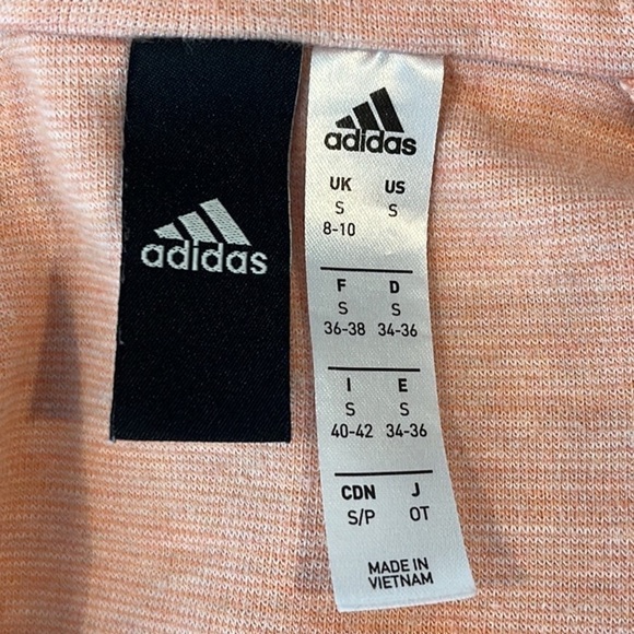 Adidas ID Melang Hooded Full Zip Track Jacket Pink Size Small - Picture 5 of 12